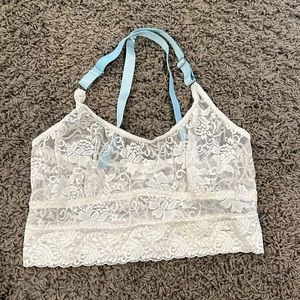 Frederick’s of Hollywood White Lace Bralette